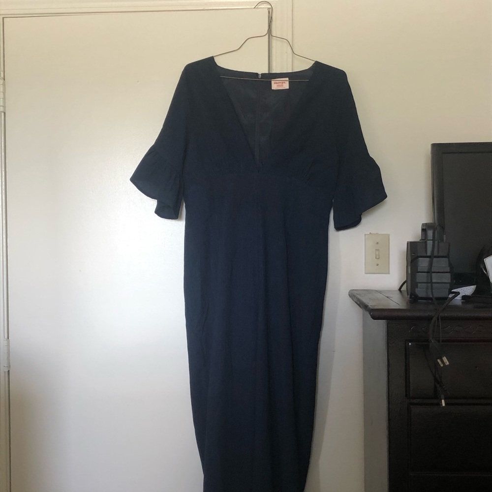 Navy Romper - Picture 6 of 6